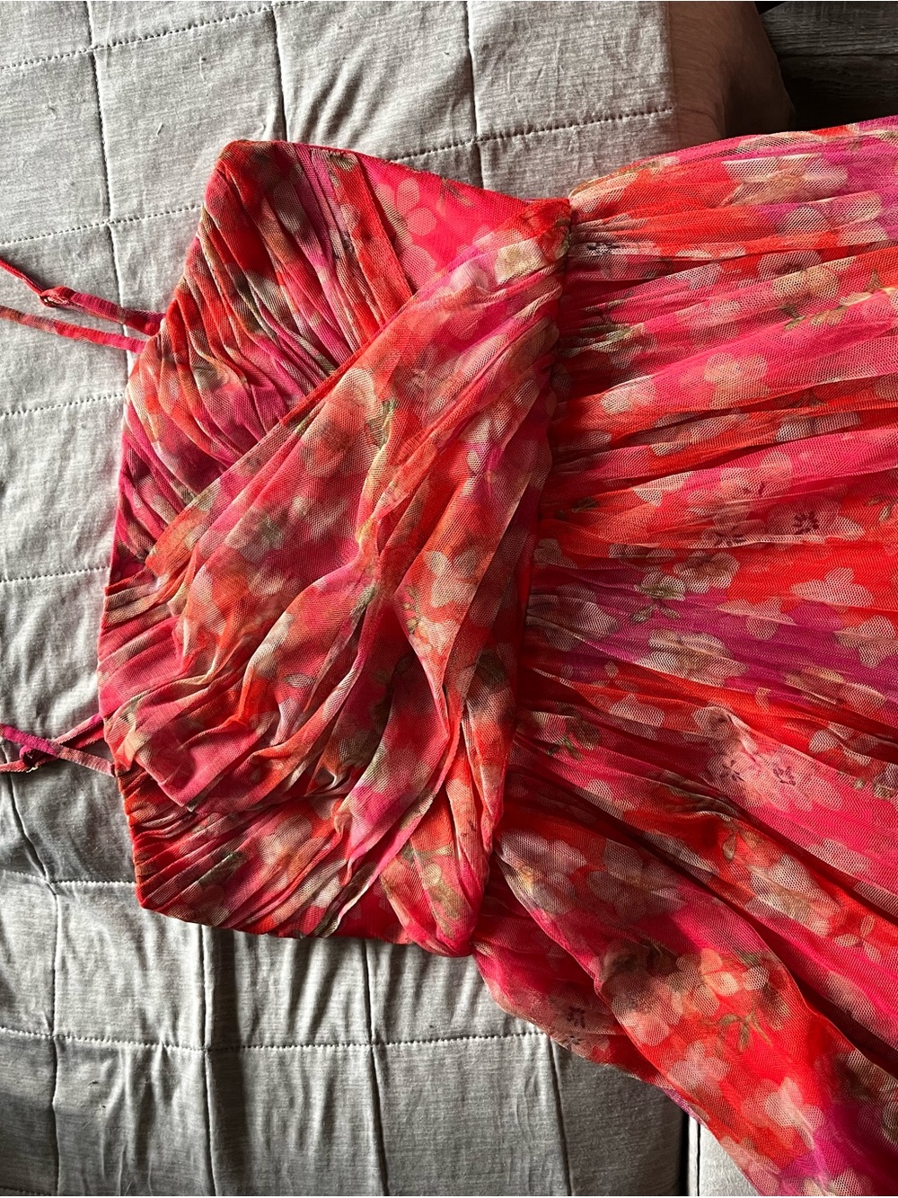 Hutch Red Floral Maxi Dress - Picture 4 of 5